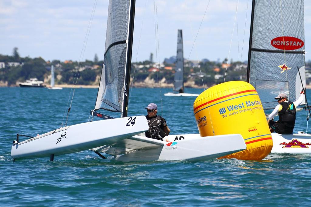 Int. A-Class Catamaran World Championship, Day 5, Takapuna NZ © Richard Gladwell www.photosport.co.nz